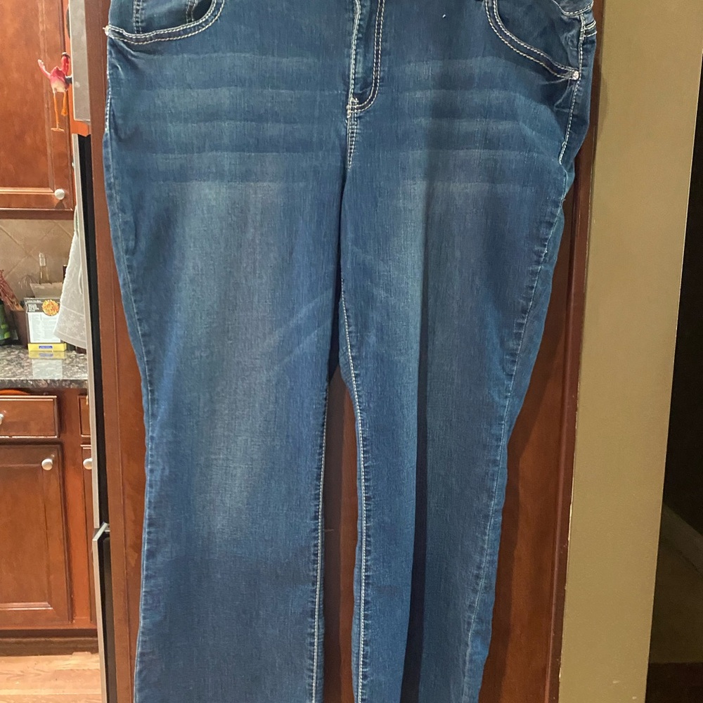 Apt. 9 Women's Straight Leg Jeans - Blue